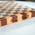 Checkered End Grain Board