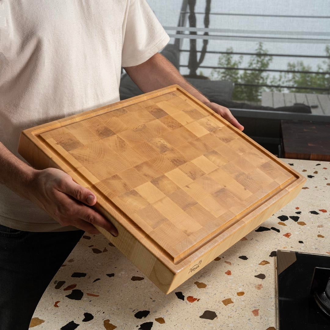 End Grain Maple Cutting Board
