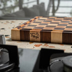 Checkered End Grain Board