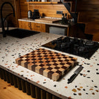 Checkered End Grain Board