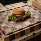 Checkered End Grain Board