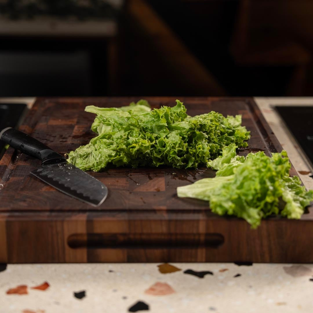 End Grain Walnut Cutting Board